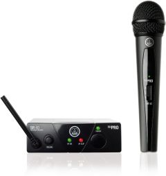 Micrófono AKG Sistema Inalámbrico micrófono vocal WMS40MINIHT US25A