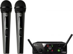 Sistema inalámbrico vocal de 2 Micrófonos WMS40MINIHT2 US25A/C AKG