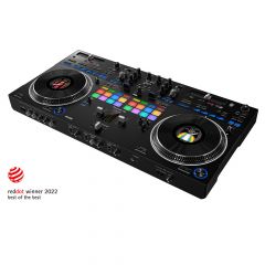 Controlador DJ profesional de 2 canales de estilo scratch para Serato DJ Pro (negro) DDJ-REV7
