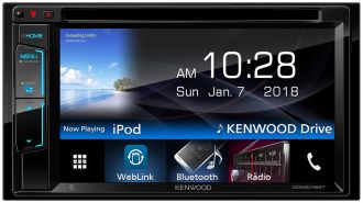 Reproductor multimedia para auto KENWOOD 6.2" con Bluetooth + WebLink DDX-5018BT