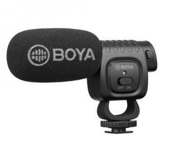 Micrófono BOYA Micrófono Compacto de Shotgun BY-BM3011