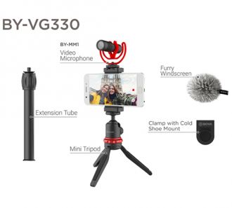 BOYA Kit para Grabación Universal BY-VG330
