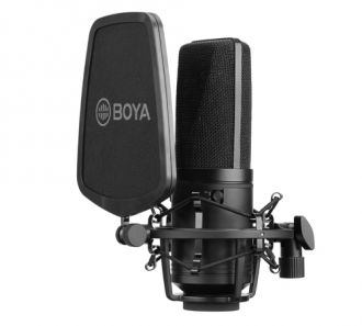 BOYA Micrófono de Condensador BY-M1000