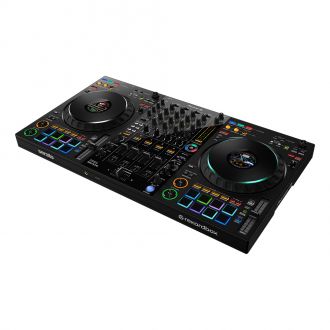 Controlador DJ para performances de 4 canales para múltiples aplicaciones (negro) DDJ-FLX10